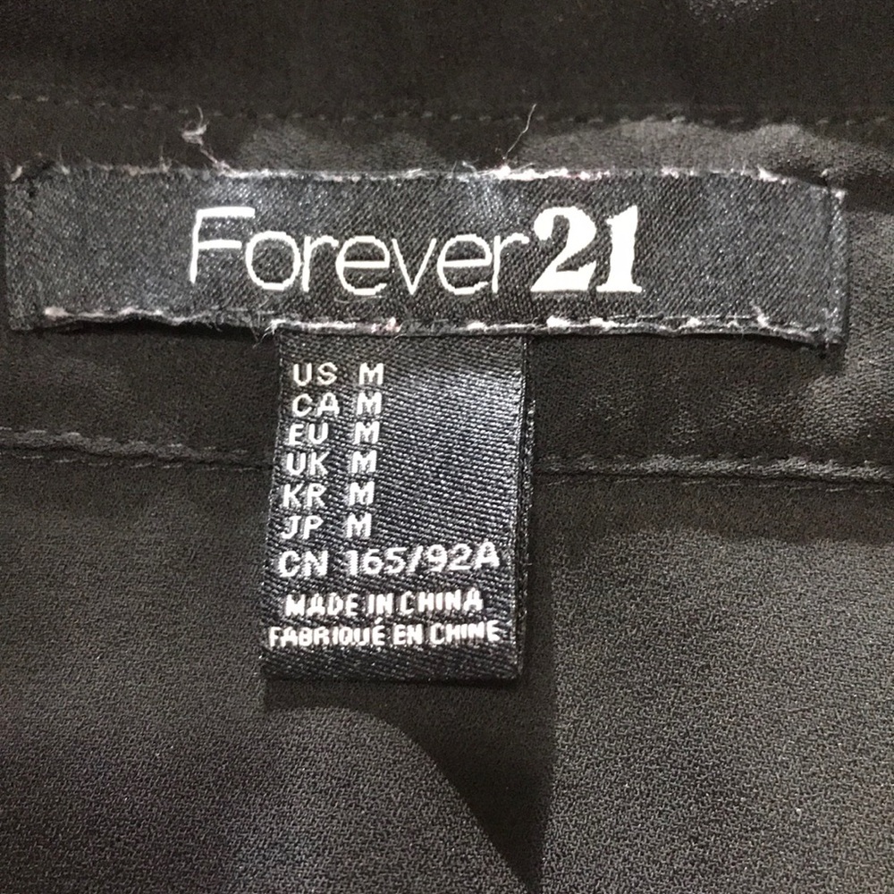 Forever 21 Studded Sheer Blouse - Picture 6 of 7